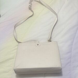 Elegant Cream Shoulder Bag - heavily used and stains